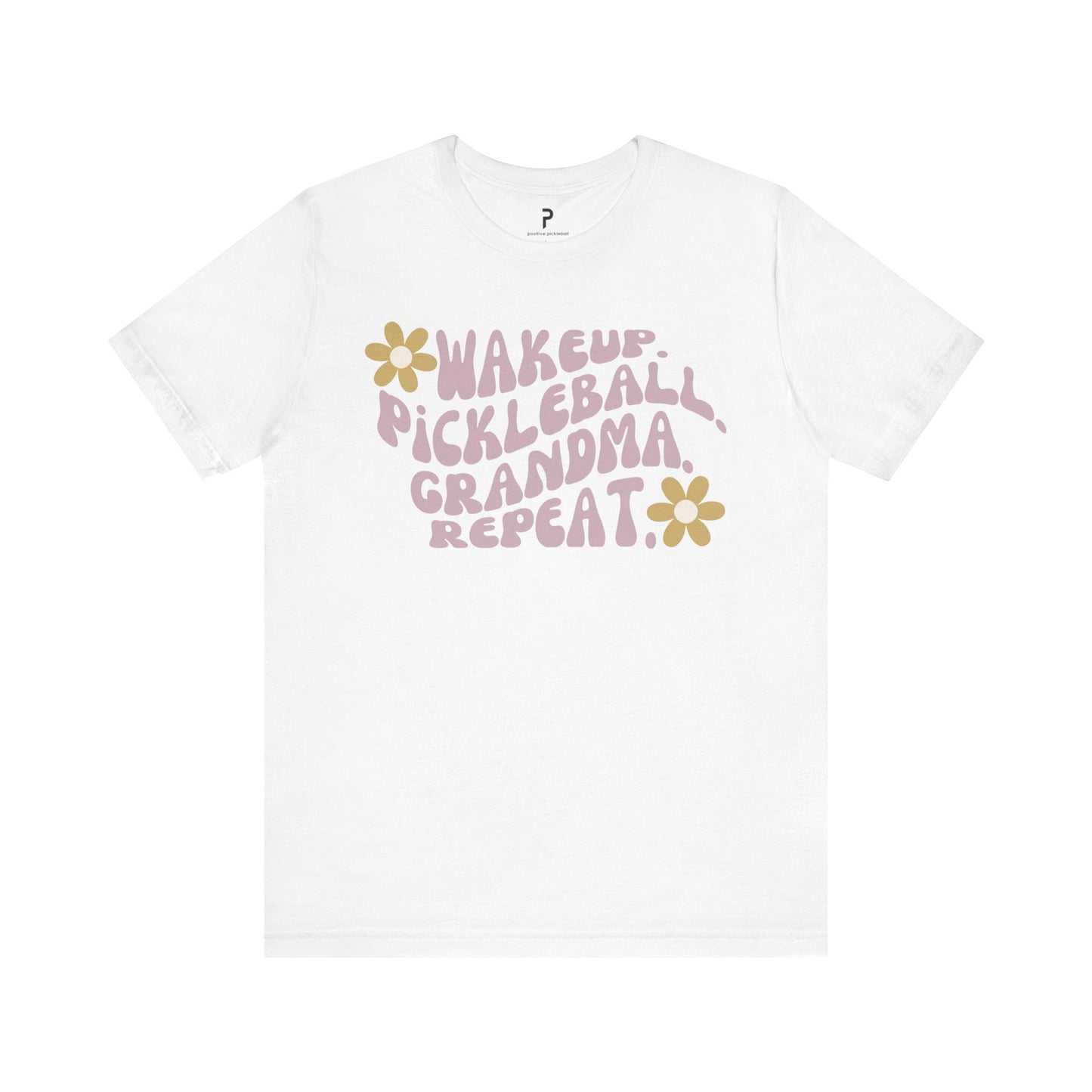 Pickleball Grandma  Repeat Cotton Unisex Tee