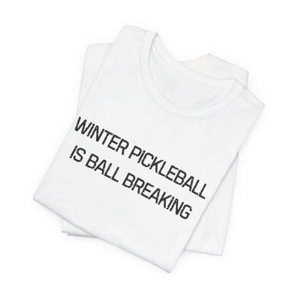 Winter Pickleball Unisex Tee