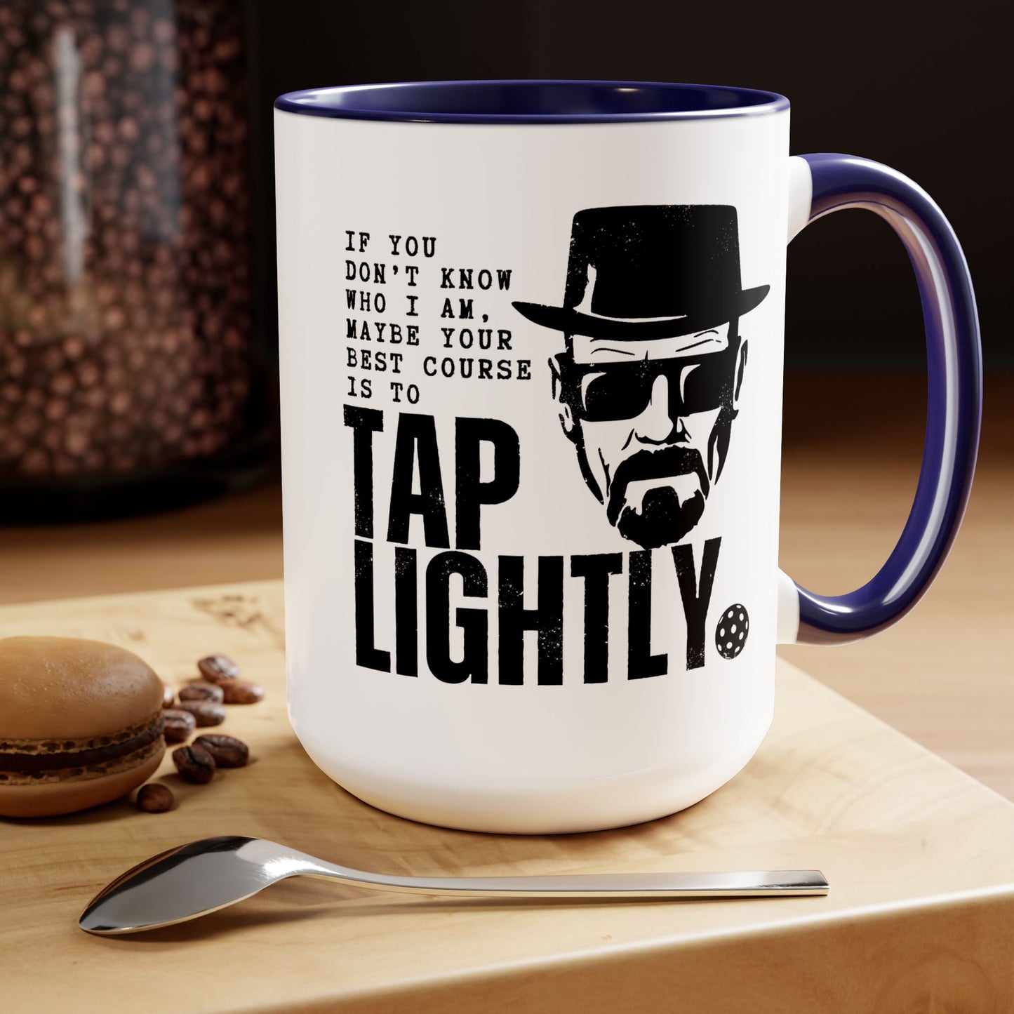 Tap Lightly 15oz Coffee Mug