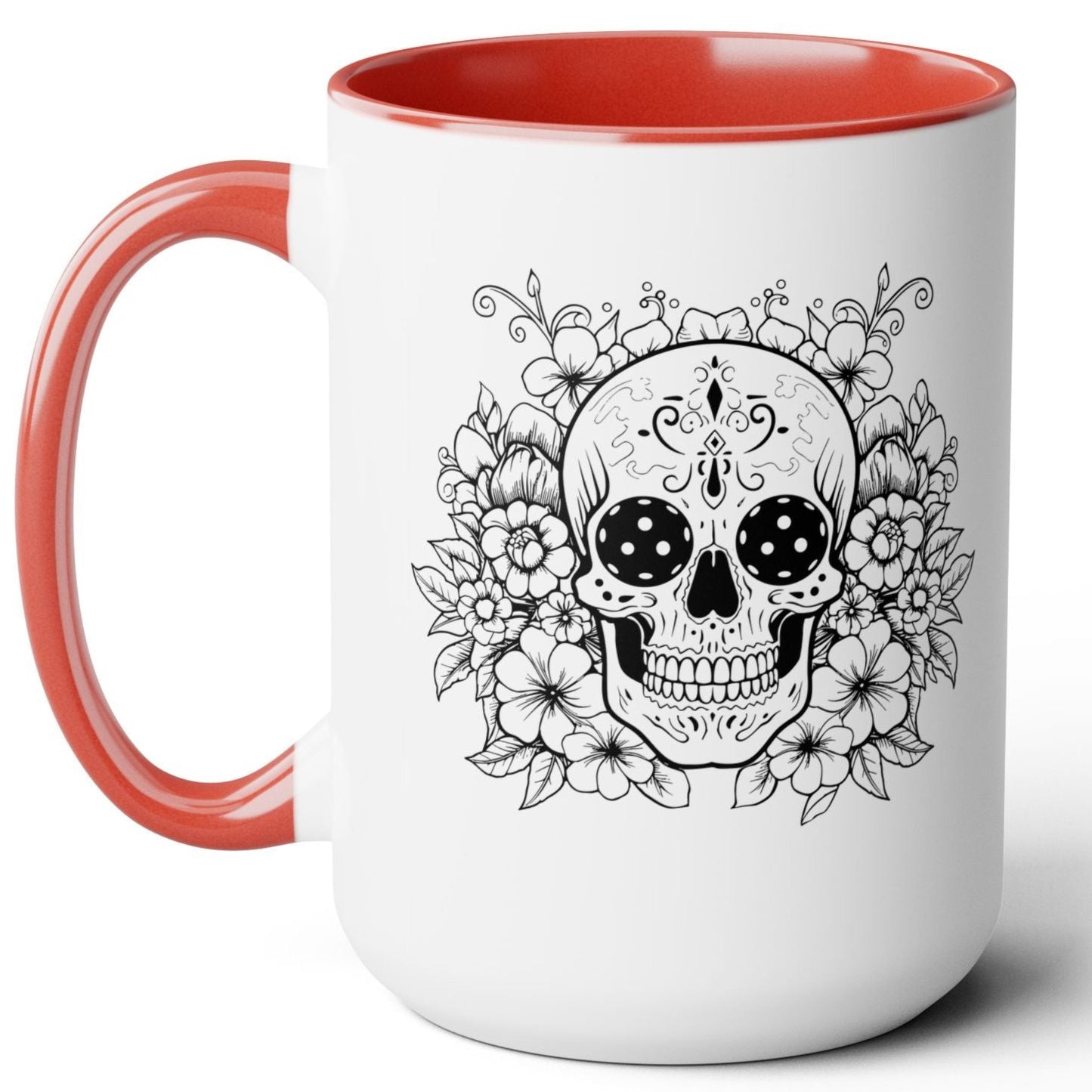 Pickle Skull 15oz Coffee Mug