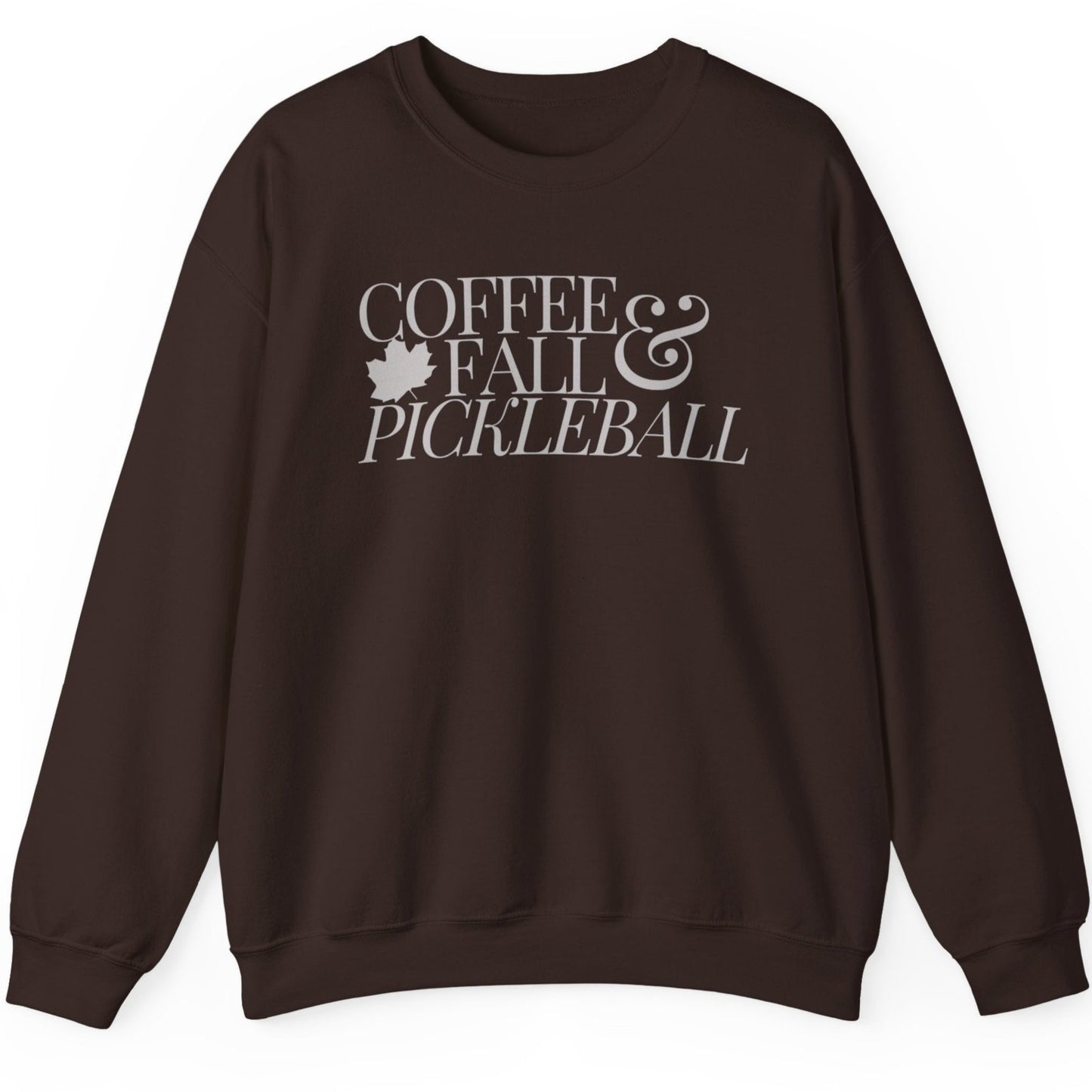 Coffee Fall & Pickleball Sweatshirt