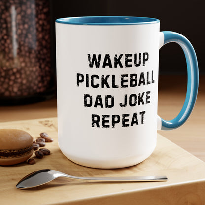 Dad Joke Repeat 15oz Coffee Mug