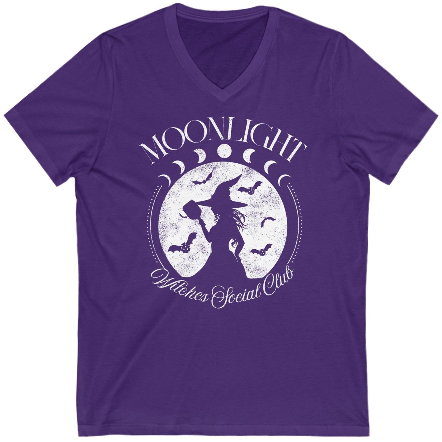 Moonlight Witches Club V-Neck Tee