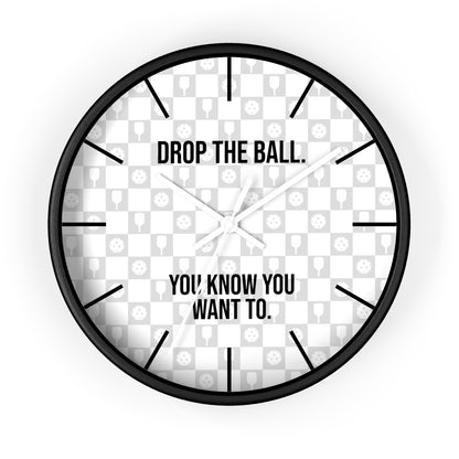 Drop the Ball Wall Clock