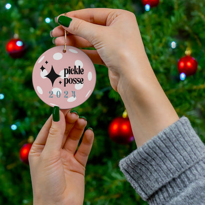 Pickle Posse Ornament