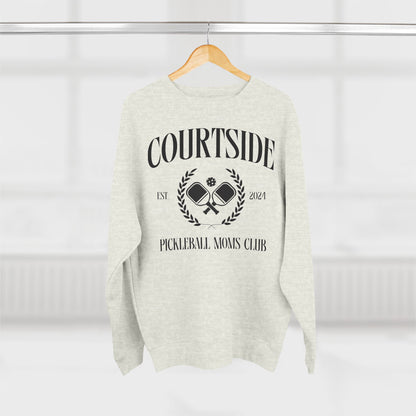 Curtsied Moms Club Premium Sweatshirt