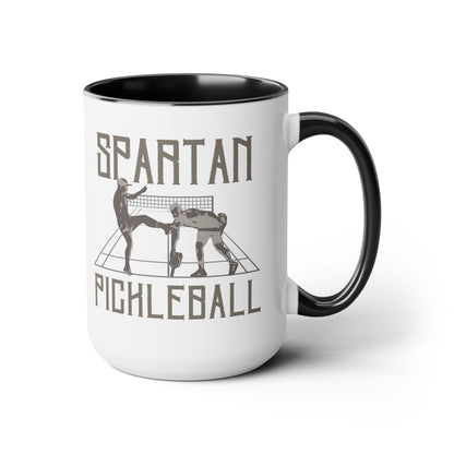 Spartan Pickleball 15oz Coffee Mug