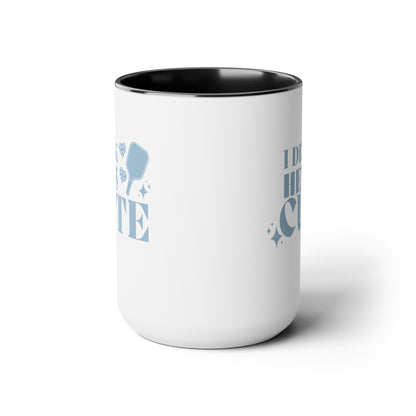 Retro I Dink He's Cute 15oz Coffee Mug