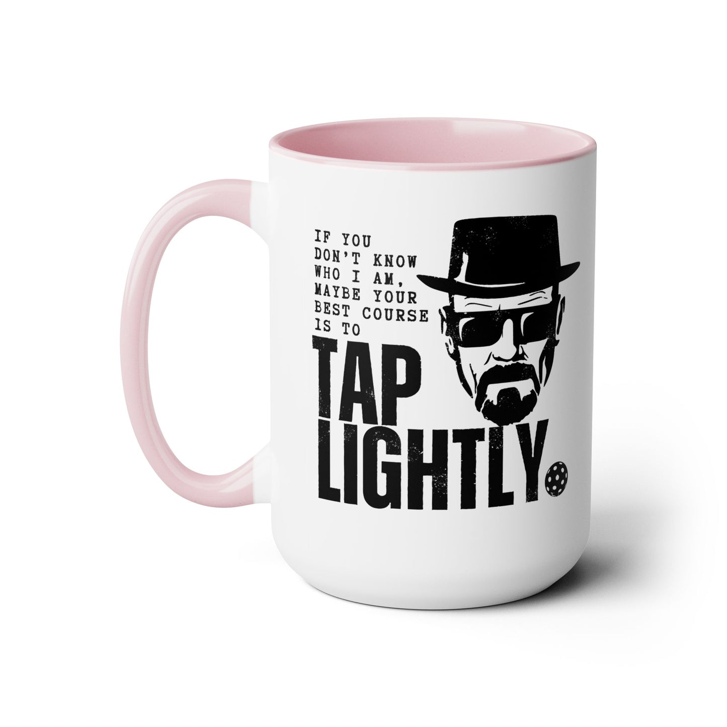 Tap Lightly 15oz Coffee Mug