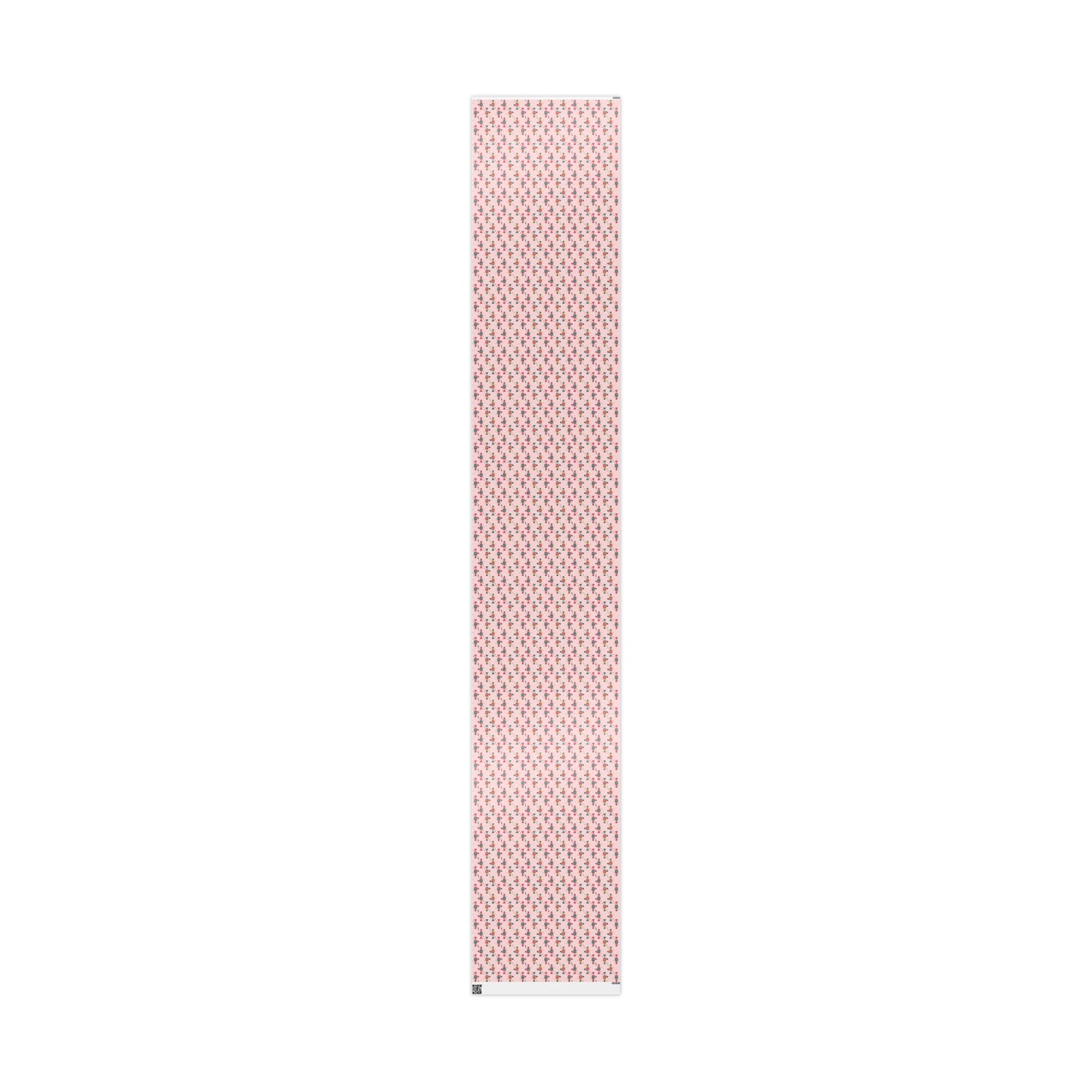 (Out of Stock) Dinking Nutcrackers Wrapping Paper