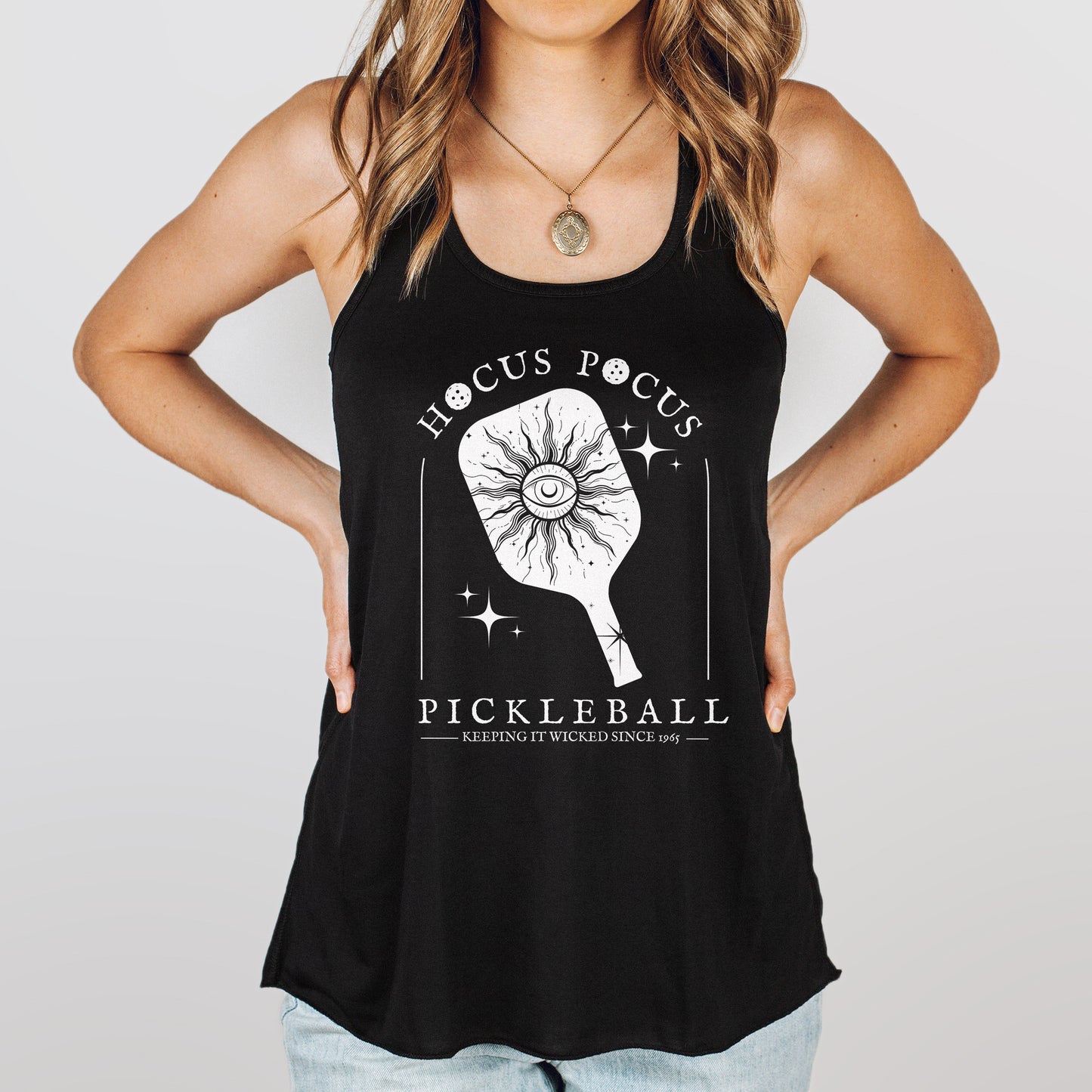 H*cus P*cus Pickleball Racerback Tank