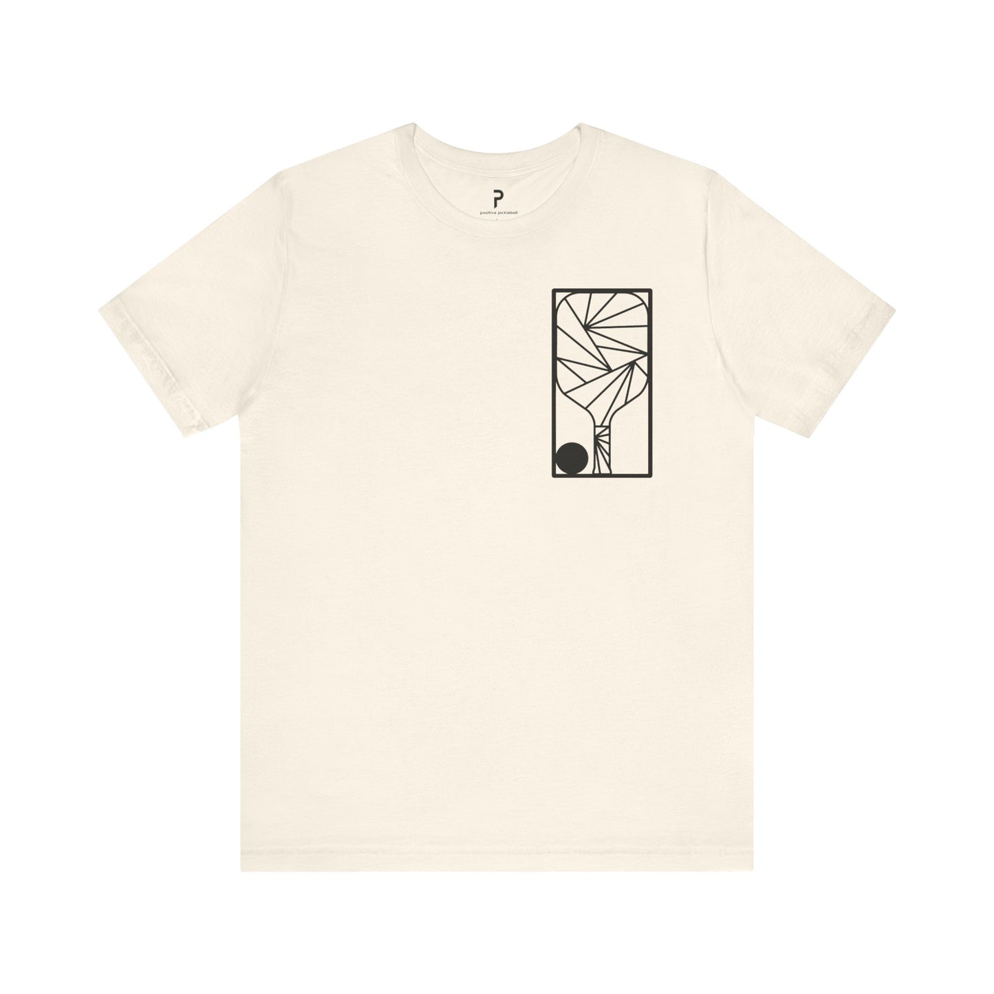 Geometric Patch Unisex Cotton Tee