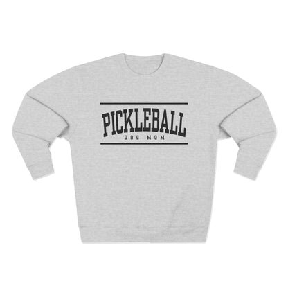 Pickleball Dog Mom Premium Sweatshirt