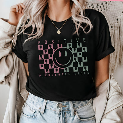 Positive Pickleball Vibes Unisex Tee