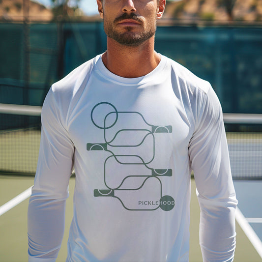 Picklehood Performance Long Sleeve UV Protection Tee