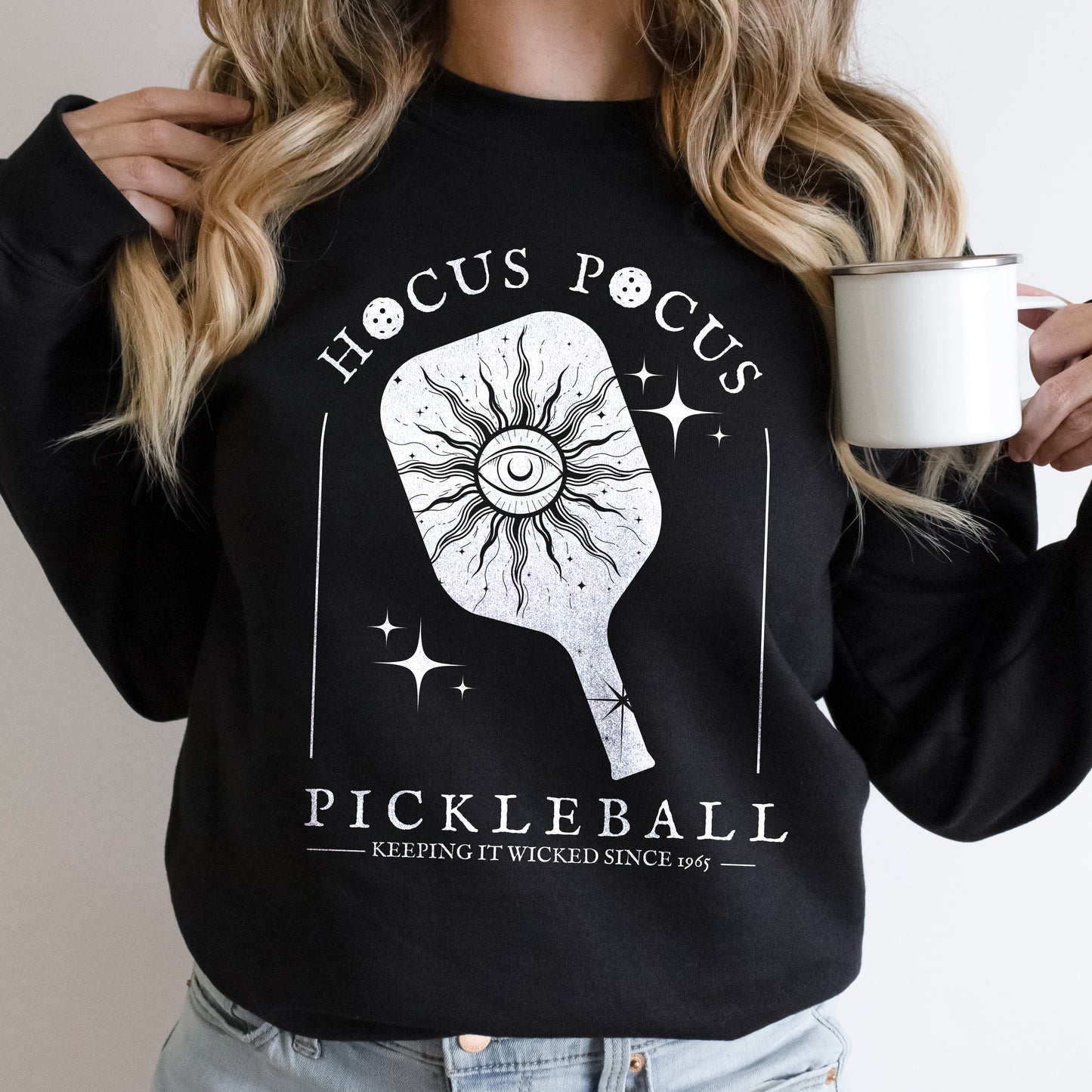 H*CUS P*CUS  Pickleball Sweatshirt