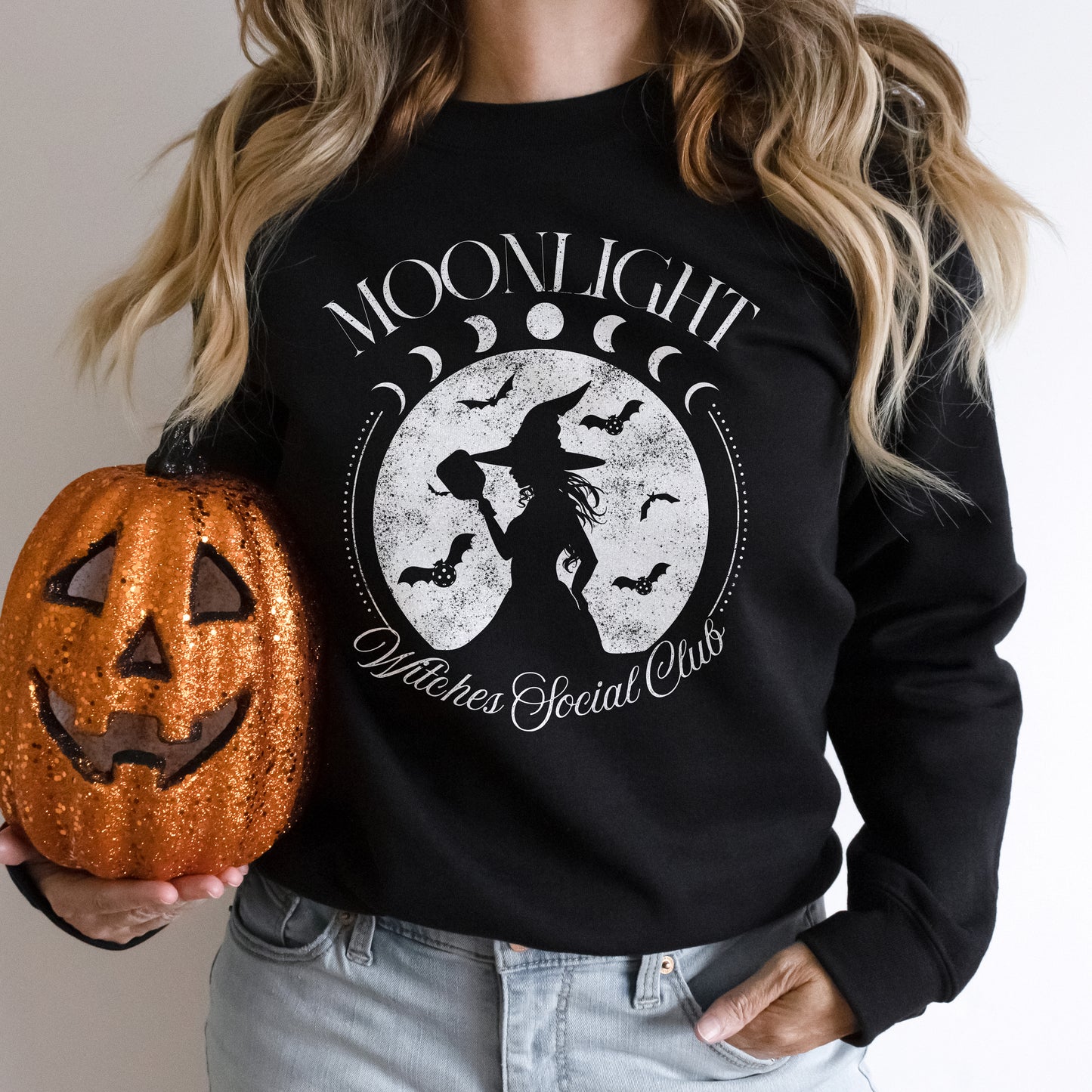 Moonlight Witches Club Basic Sweatshirt