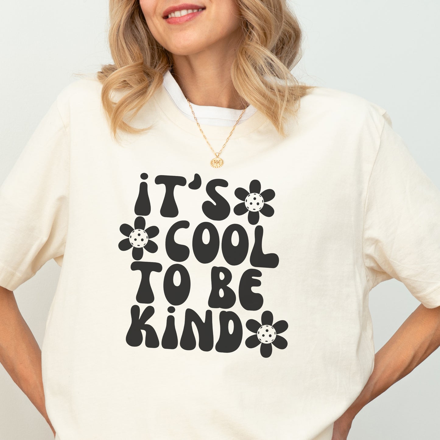 It's Cool to Be Kind Unisex Cotton Tee