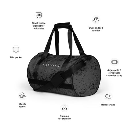 Black Spray Pickleball Bag