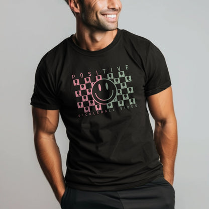 Positive Pickleball Vibes Unisex Tee