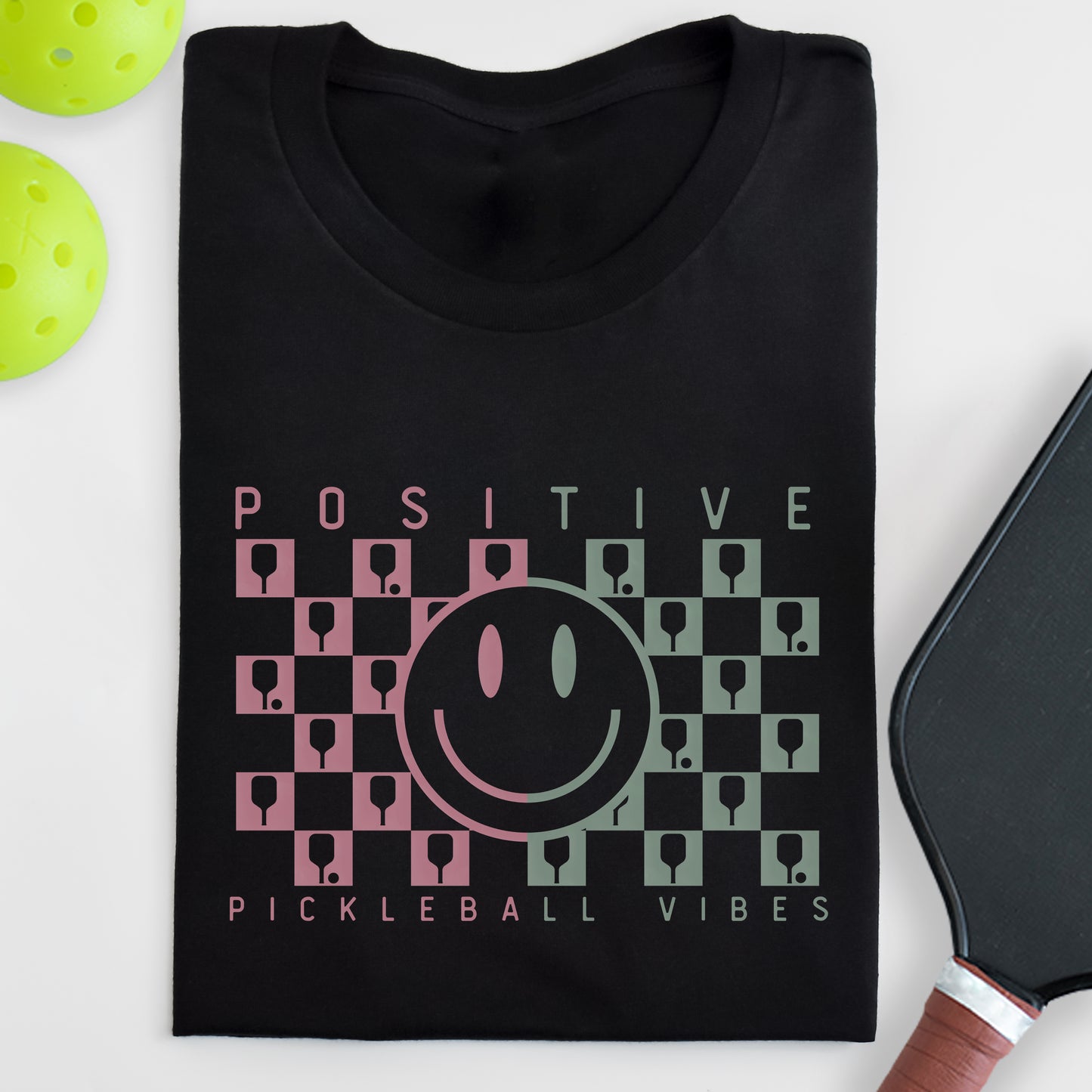 Positive Pickleball Vibes Unisex Tee