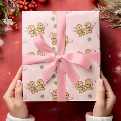 (Out of Stock) Gingerbread Picklers Wrapping Paper