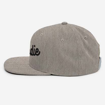 Picklehoodie 3D Puff Embroidered Snapback Hat