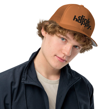 Dink Happy Camel Closed-back trucker cap