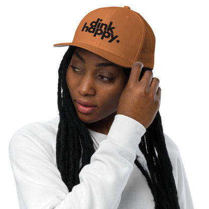 Dink Happy Camel Closed-back trucker cap