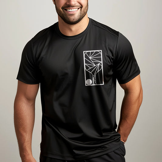 Chest Geo Paddle Moisture Wicking Tee