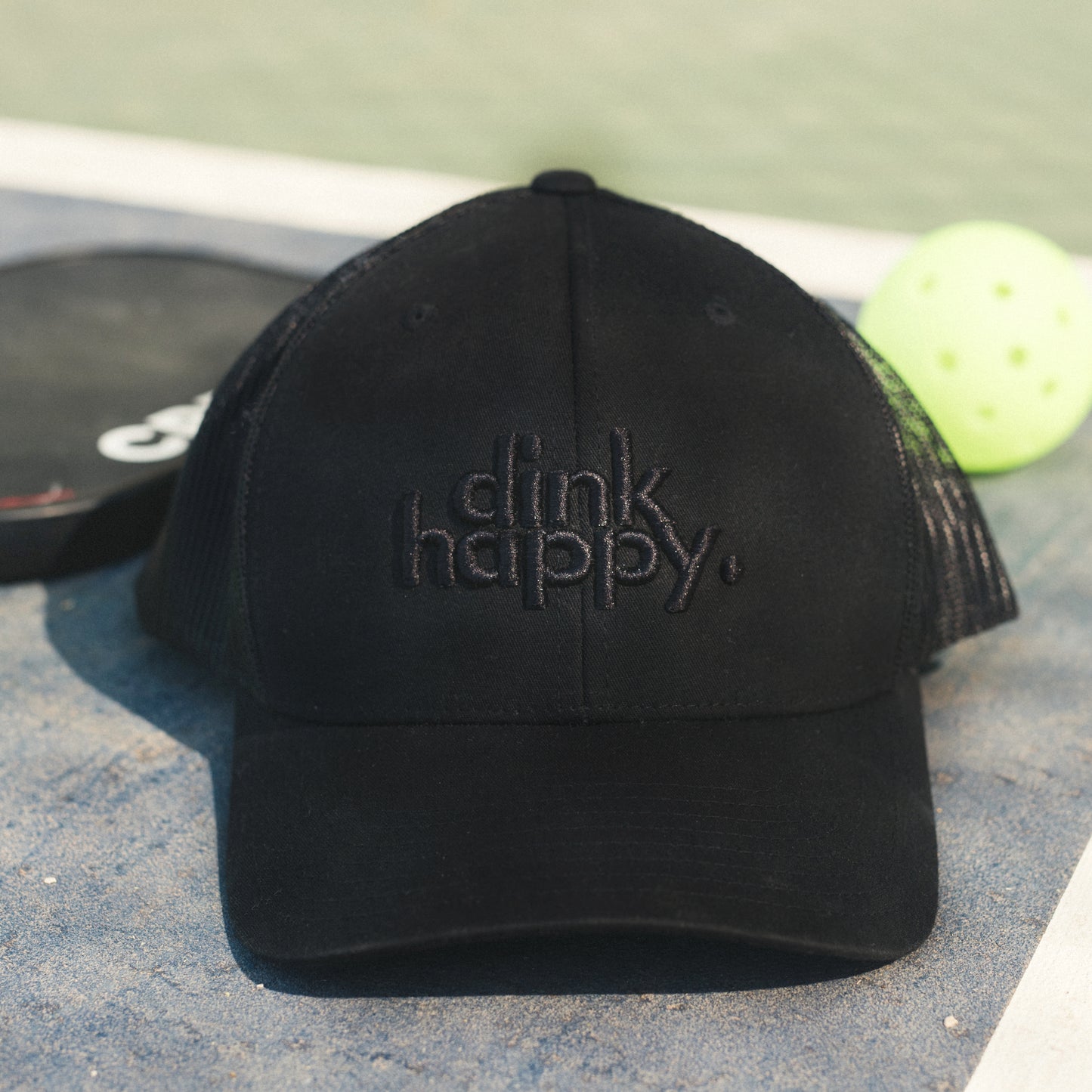 Dink Happy Puff EmbroideredTrucker Cap