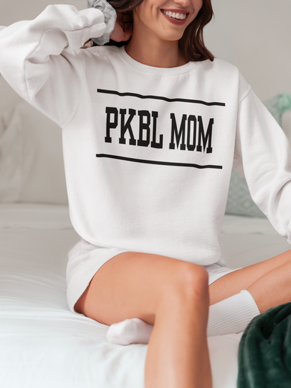 Varsity Pickle Mom Pickleball Premium Sweatshirt