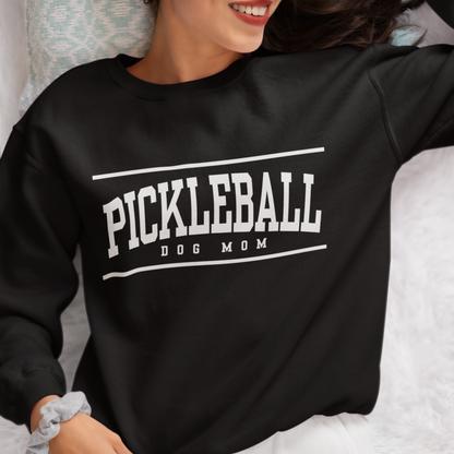 Pickleball Dog Mom Premium Sweatshirt