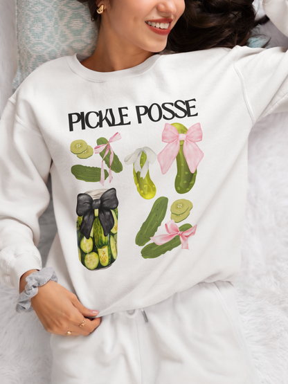 Pickle Posse Ugly Christmas Sweater