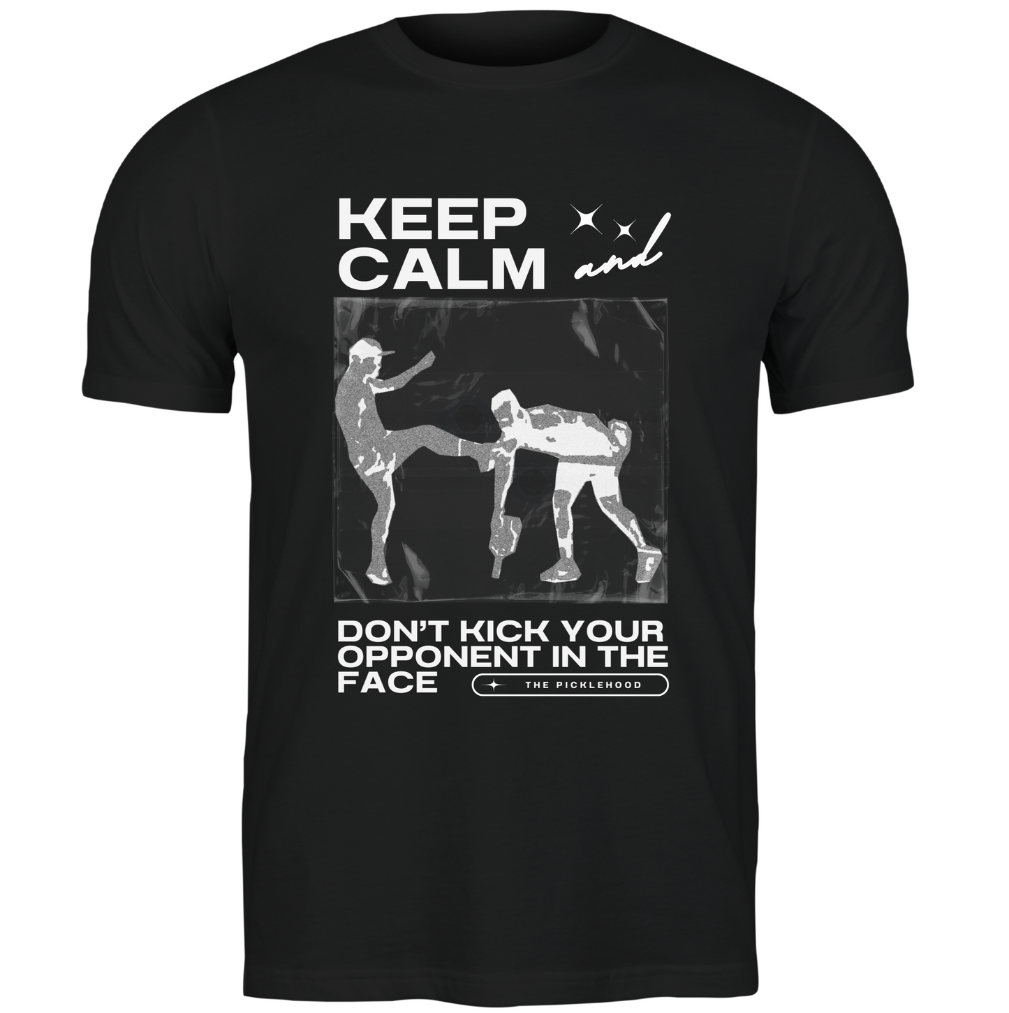 Keep Calm Don't Kick Softstyle Unisex Tee