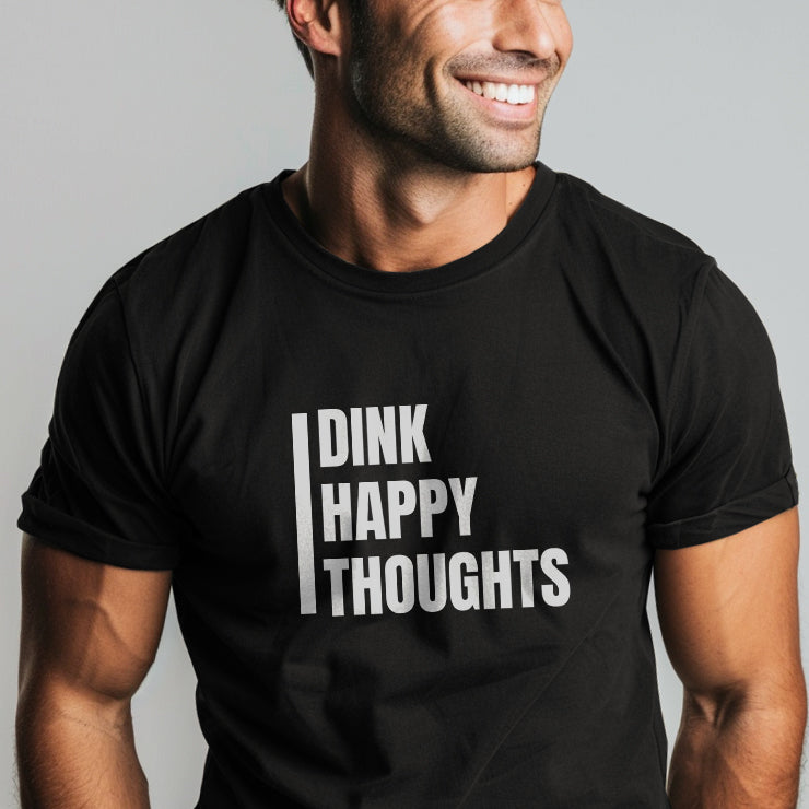 Dink Happy Thoughts Unisex Cotton Tee