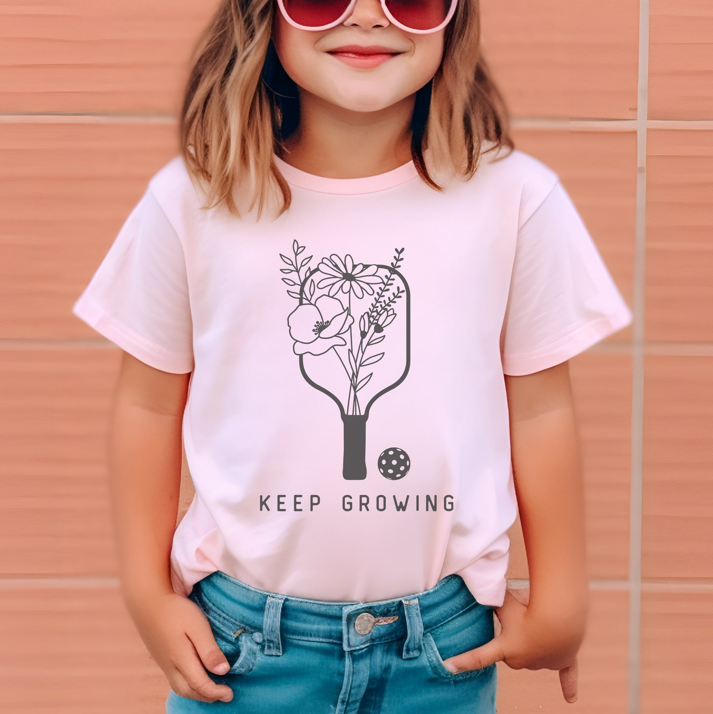 Keep Growing Pickleball Youth Short Sleeve Tee