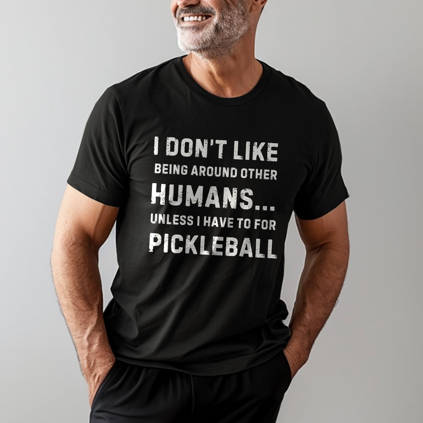 Humans Vs. Pickleball Softstyle Cotton Tee