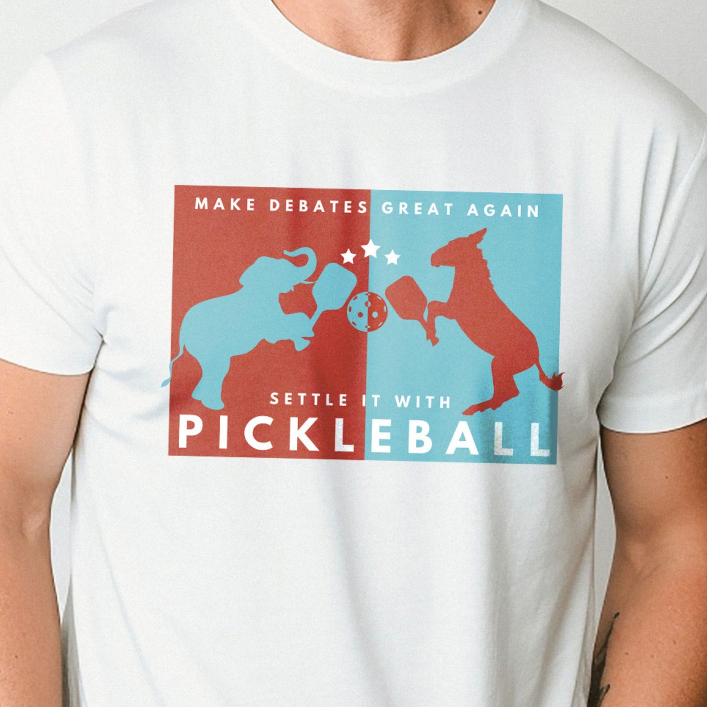 Pickleball Debate Tee