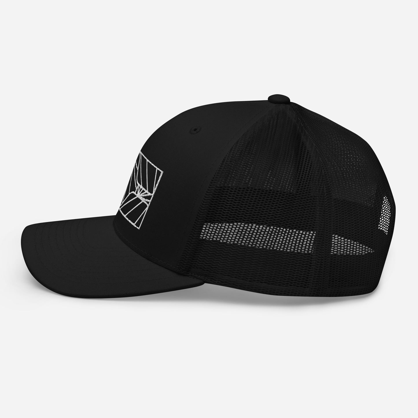 Embroided Geo-paddle Trucker Cap