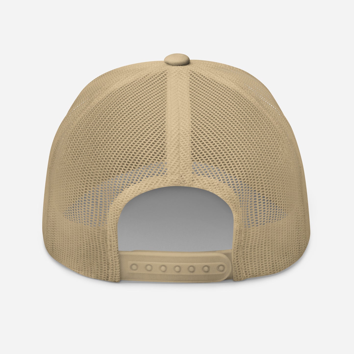 Embroidered Geometric Paddle Trucker Hat