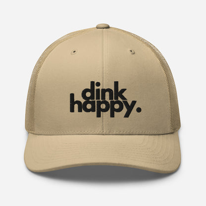 Dink Happy Puff EmbroideredTrucker Cap