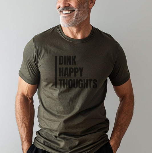 Dink Happy Thoughts Unisex Cotton Tee