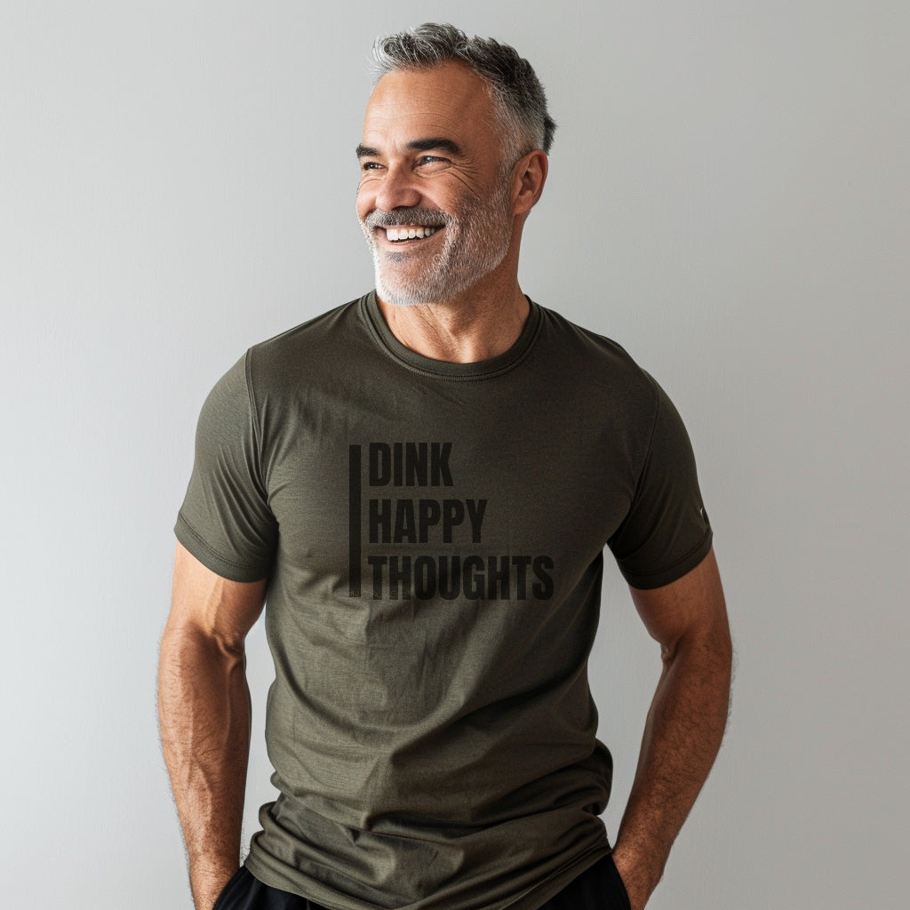 Dink Happy Thoughts Unisex Cotton Tee