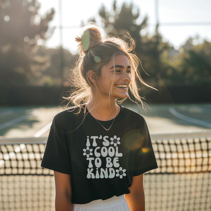 It's Cool to Be Kind Unisex Cotton Tee