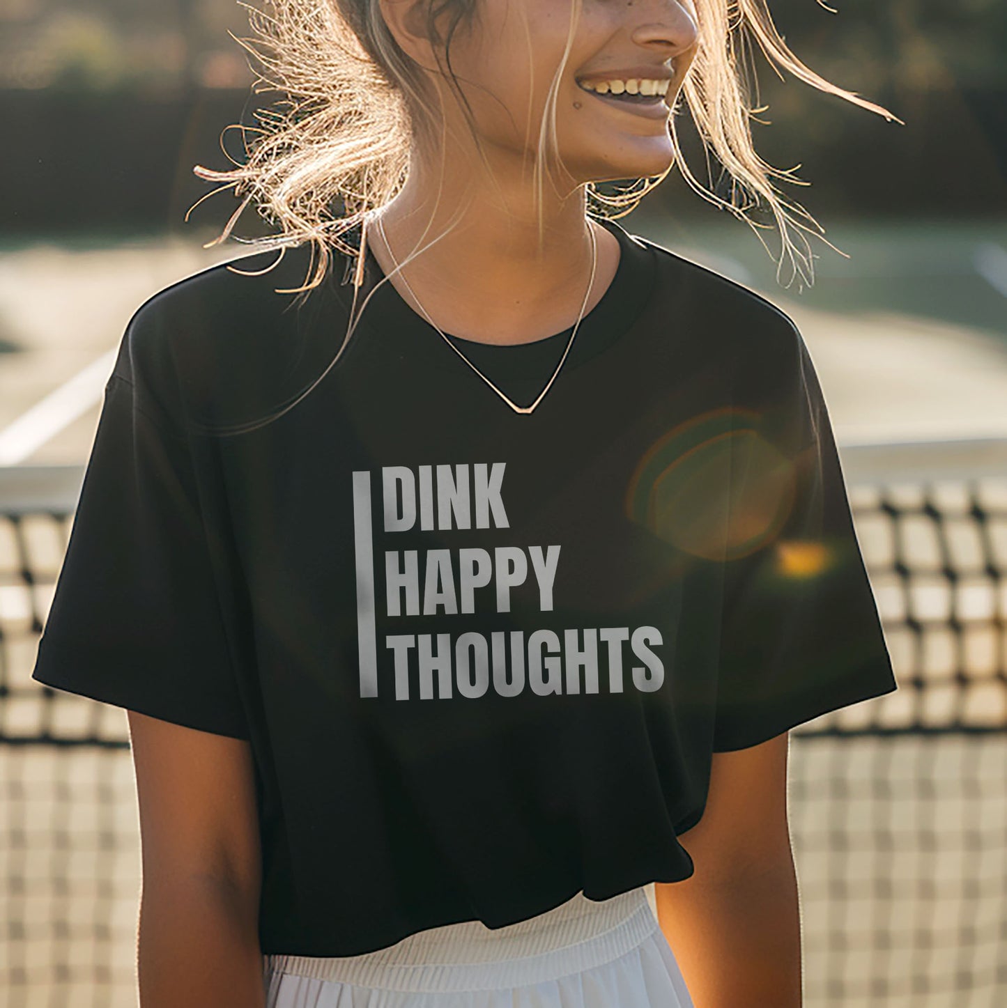 Dink Happy Thoughts Unisex Cotton Tee