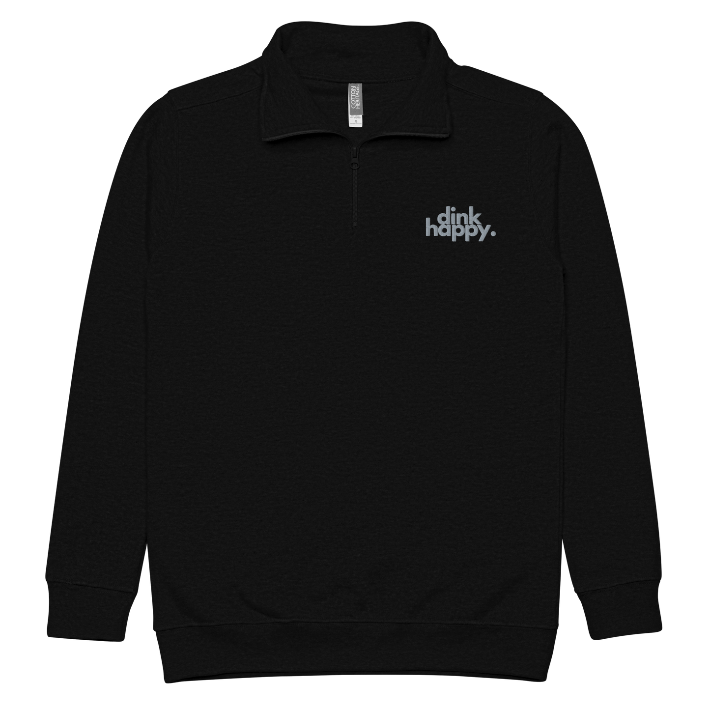 Embroidered Unisex fleece pullover