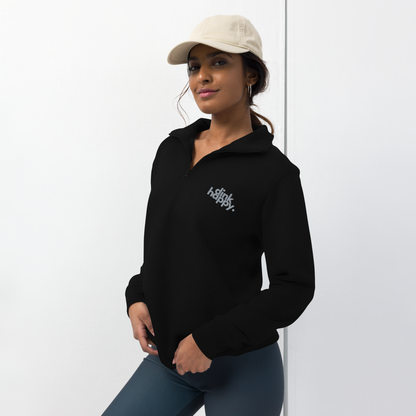 Embroidered Unisex fleece pullover