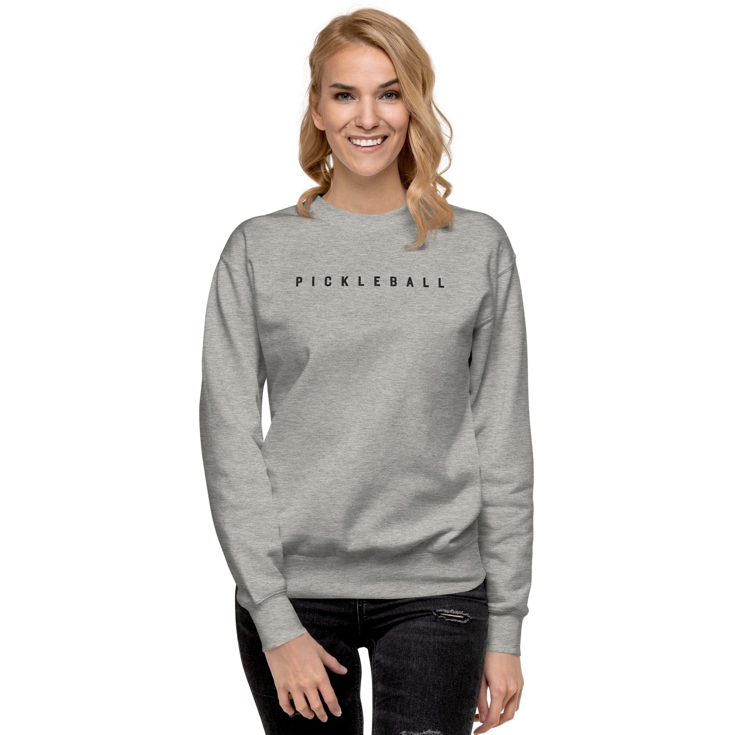 Embroidered Pickleball Unisex Premium Sweatshirt