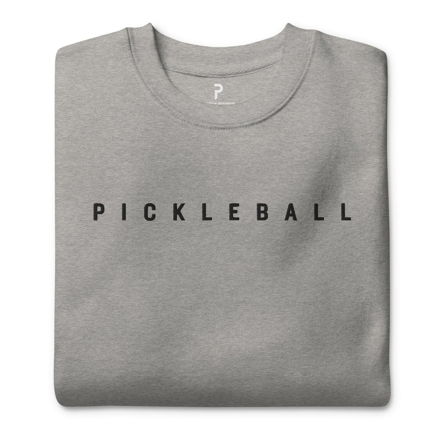 Embroidered Pickleball Unisex Premium Sweatshirt